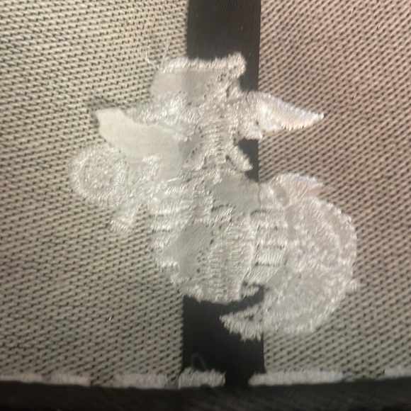 UNION WEAR US MARINE Corp Ball Cap black cap with embroidered insignia - Picture 5 of 7